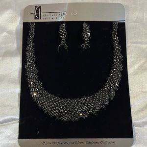 Necklace and earrings set